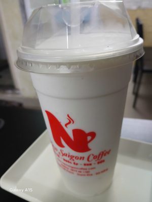 Sinh tố dừa nguyên chất không thể ngon hơn,ly khổng lồ, không uống thì uổng