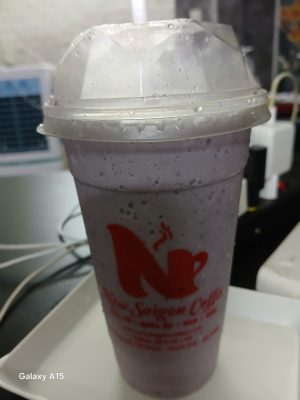 Sinh tố nho đen thượng hạng